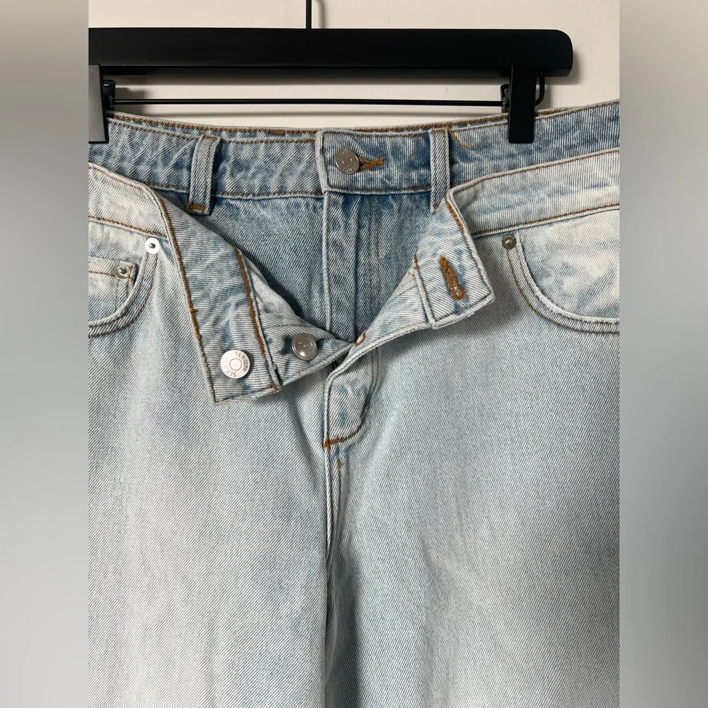 SER.O.YA Saphira Double Waistband Wide Leg Jeans in Skylight NWT - Picture 13 of 16
